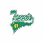 Tennis Player Embroidered Shirt