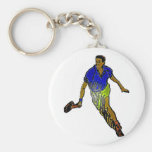 TENNIS PLAYER KEYCHAINS