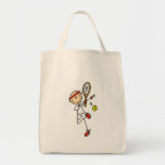 Tennis Player with Racquet Tshirts and Gifts Bag
