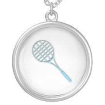 Tennis Racket Pendants