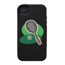 Tennis Racquet 2.png Case-Mate iPhone 4 Covers