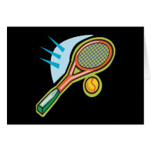 Tennis Racquet Cards