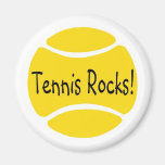 Tennis Rocks Fridge Magnets