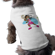 Tennis Star Dog T-shirt