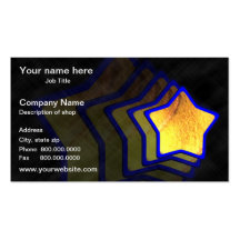 Tennis Star Template Business Card