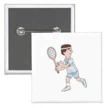 Tennis Swing Button