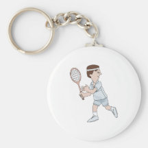 Tennis Swing Key Chains