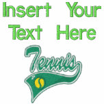 Tennis Team Embroidered Shirt