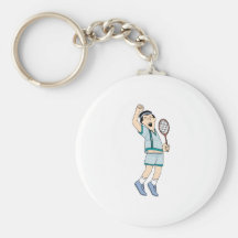 Tennis Winner Keychain