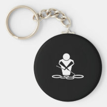 Tenor Drums Keychain