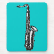 Tenor Saxophone Mouse Pads