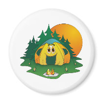Tent Cartoon Fridge Magnet