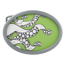 Tentacles (Green) Belt Buckle