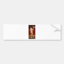 Tepidarium Baths - Godward - Fine Art Painting Bumper Stickers