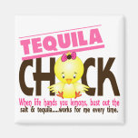 Tequila Chick Refrigerator Magnets