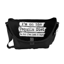 Tequila Diet Messenger Bag