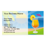 Tequila Sunrise Business Card