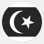 Terengganu, drapeau de la Malaisie Adhésif