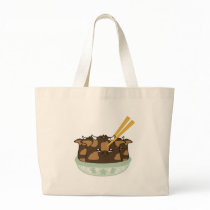 Teriyaki Moo Moo Dumplings Canvas Bag