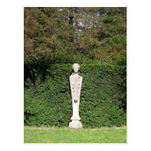 'Term' statue at Chiswick House Chiswick London UK Postcards