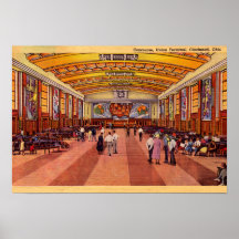 Terminal des syndicats de Cincinnati Ohio Posters