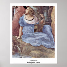 Terpsichore By Raffaello Sanzio Poster