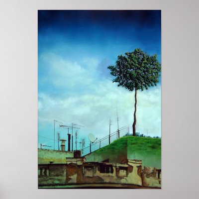 Terrace Print by CorriganClay