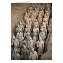 Terracotta Army Greeting Card