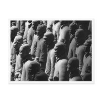 Terracotta Warriors China Travel Photo Postcard
