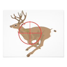 Terrain de chasse heureux cartons d'invitation