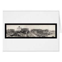 Terre Haute, IN Photo 1913 Greeting Card