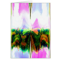 Terrestrial Folds 4 Greeting Cards