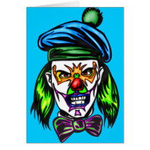 Terrible Evil Clown Cards