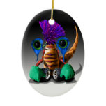 Terrible Toys Todd Oval Ornament