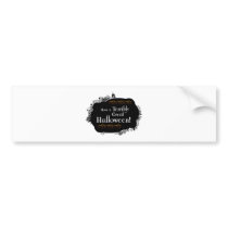 Terribly Great Halloween bumper stickers