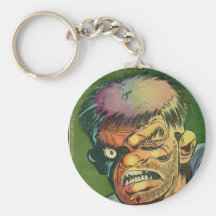 Terrific horror comic book key chains