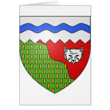 Territoires du Nord Ouest, Canada Card