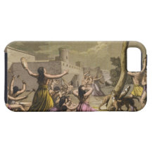Terror of the Peruvians during an eclipse of the m iPhone 5 Case