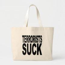 Terrorists Suck Tote Bags