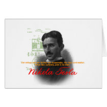 Tesla Greeting Card