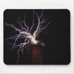 Tesla coil arcing mousepad