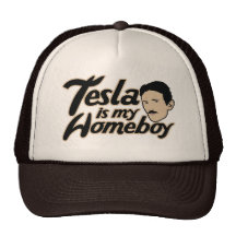 Tesla is my Homeboy Mesh Hats