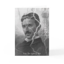 Tesla, The Lightning Man Greeting Cards