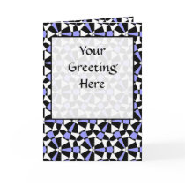 Tessellation 639 A Lg Any Colour Greeting Card