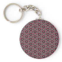 Tessellation 639 Lg Any Colour Keychain
