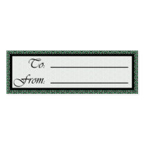 Tessellation 639 Sm Any Colour Gift Tag