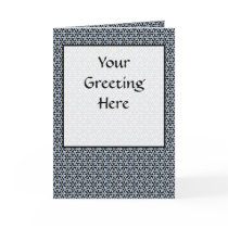 Tessellation 639 Sm Any Colour Greeting Card