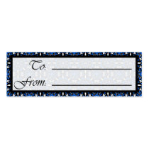Tessellation 8 AB Lg Any Colour Gift Tag