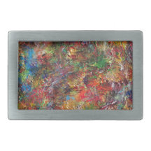 Tesseract Rectangular Belt Buckle