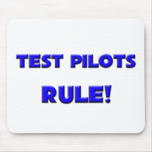 Test Pilots Rule! Mouse Pads